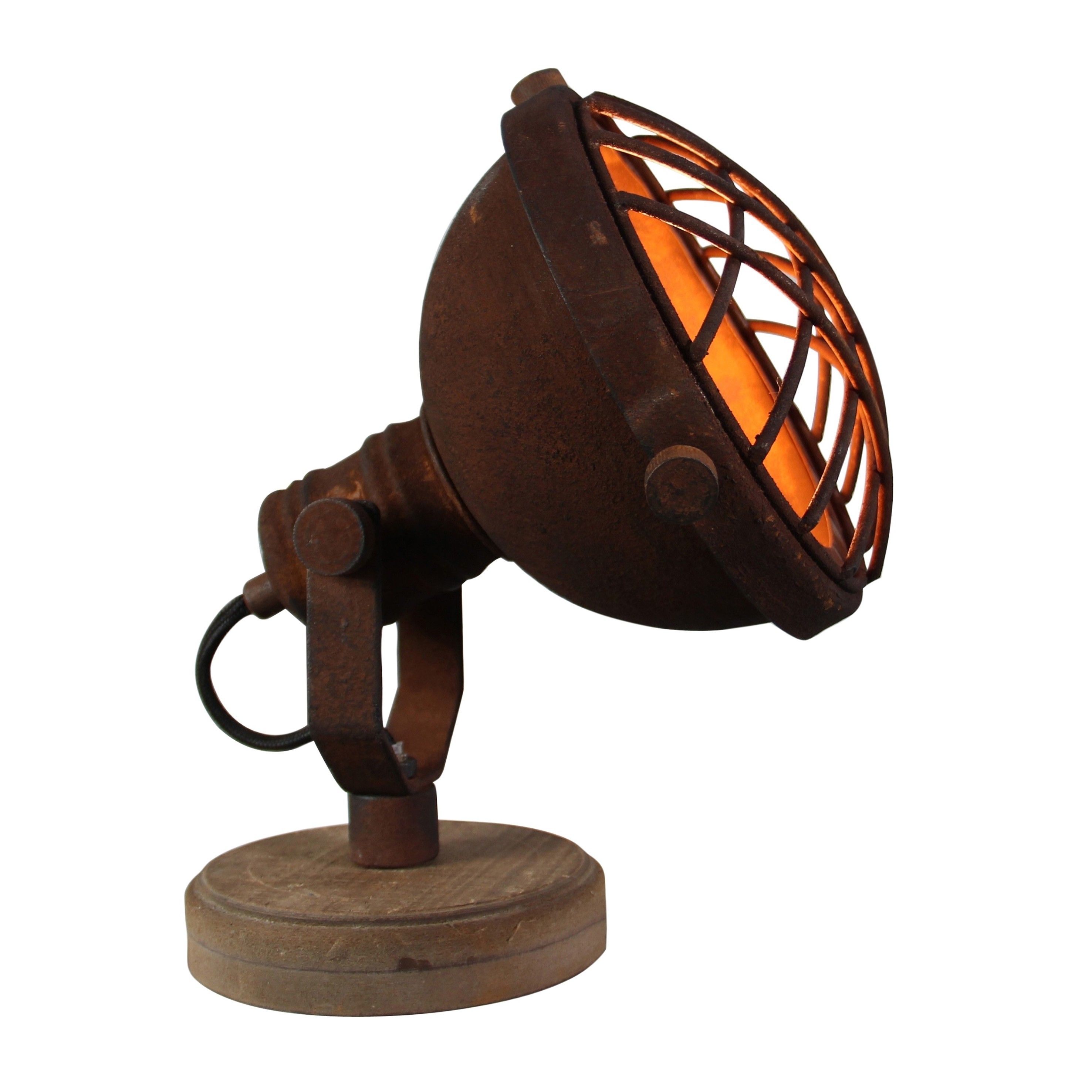 Azië Symptomen Monet Brilliant Mila - tafellamp - 21 cm - roest | Lichtkoning
