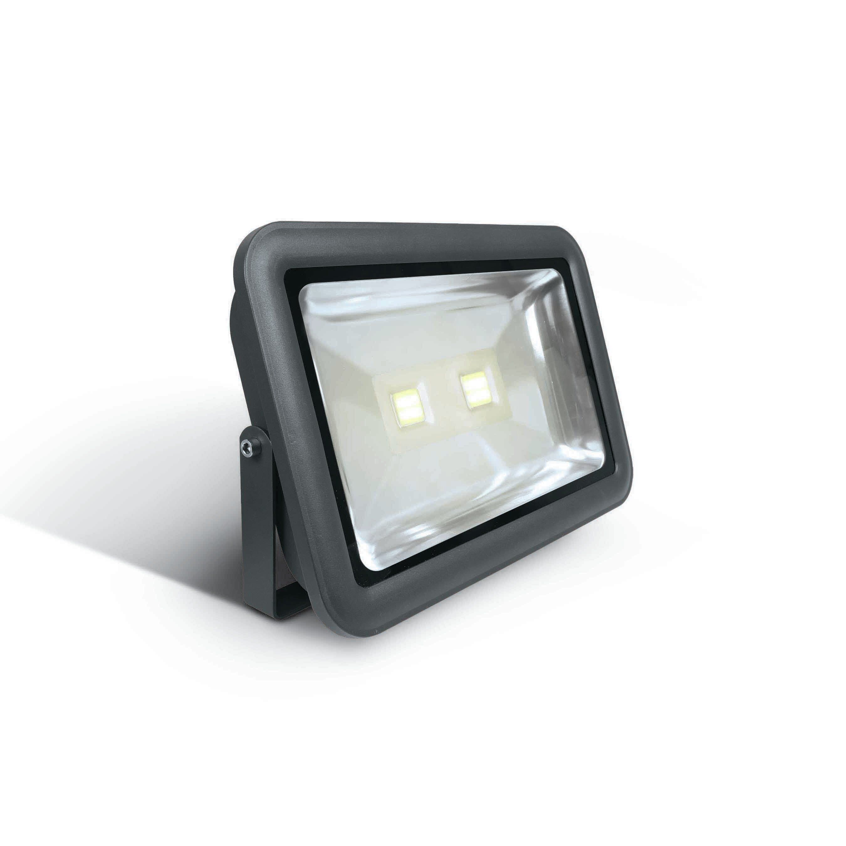 retort Populair Elegantie ONE Light COB LED Slim Floodlights - verstraler - 35 x 8,7 x 28,9 cm - 2 x  50W LED incl. - IP65 - antraciet | Lichtkoning