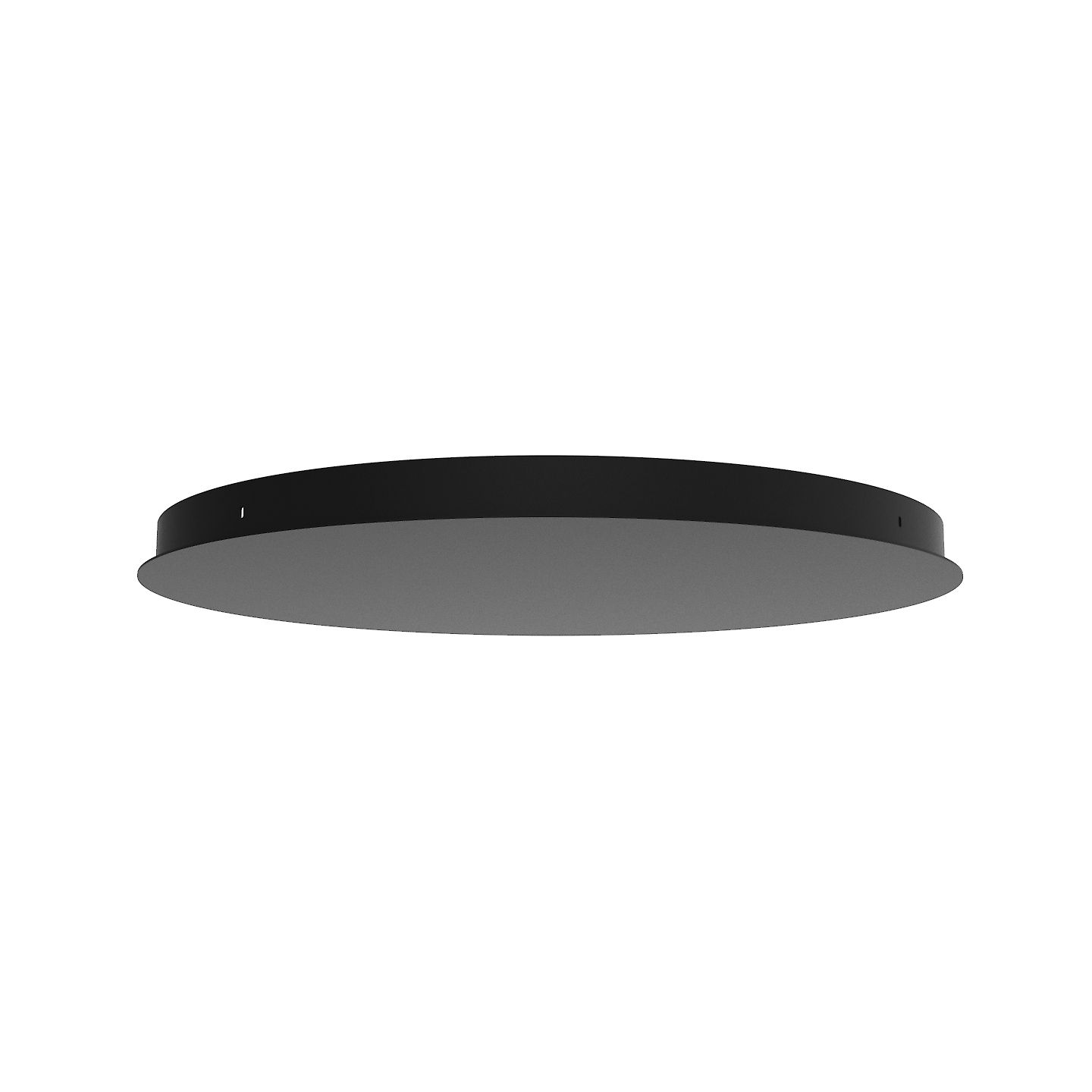 Observatie brand projector Artdelight Plate - plafondplaat uitbreidbaar tot 7 lampen - Ø 50 cm - zwart  | Lichtkoning