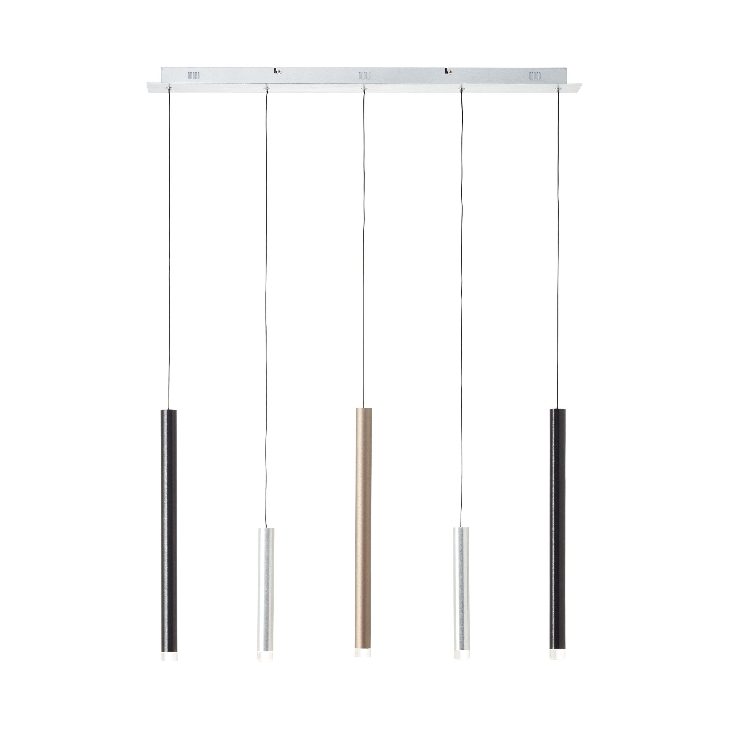 Brilliant Cembalo - hanglamp 89 x 8,5 x 120 cm - 3 stappen dimmer - 4W LED incl. - meerkleurig (laatste | Lichtkoning