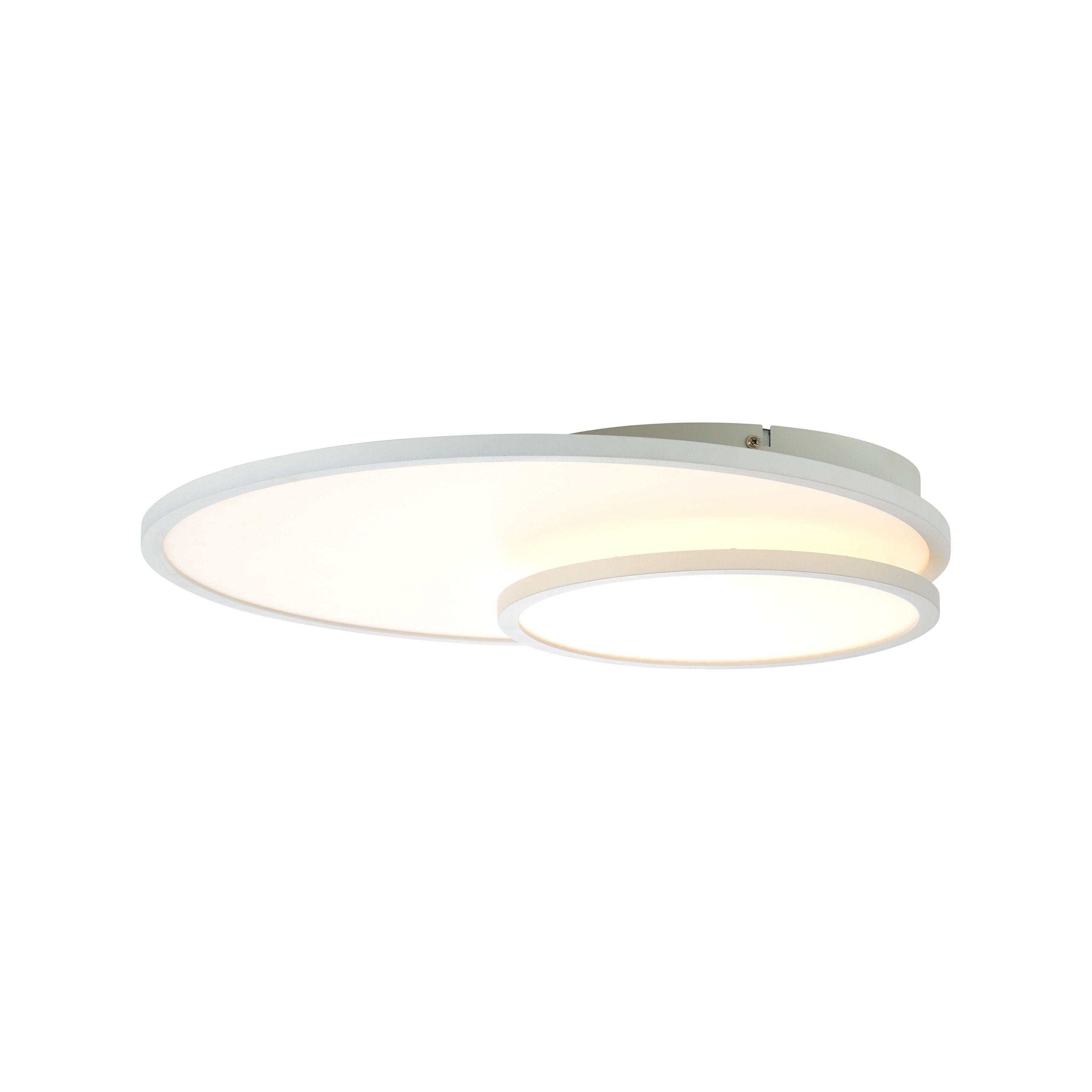 leeftijd Haringen formeel Brilliant Bility - plafondverlichting - 60,5 x 45 x 7,8 cm - 36W easyDim  LED incl. - wit | Lichtkoning