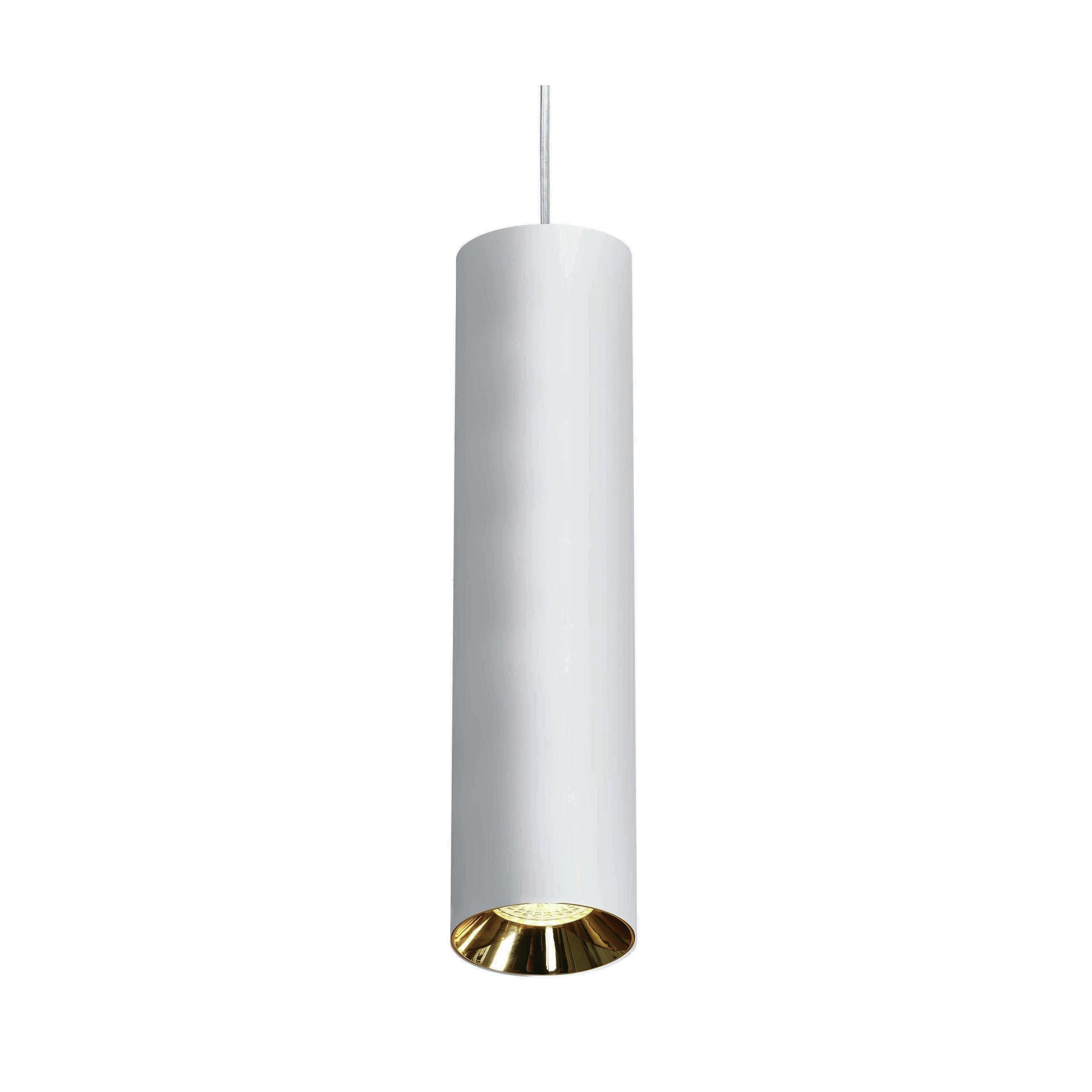 ONE Light Cylinder hanglamp - Ø 7,5 x 240 - wit | Lichtkoning
