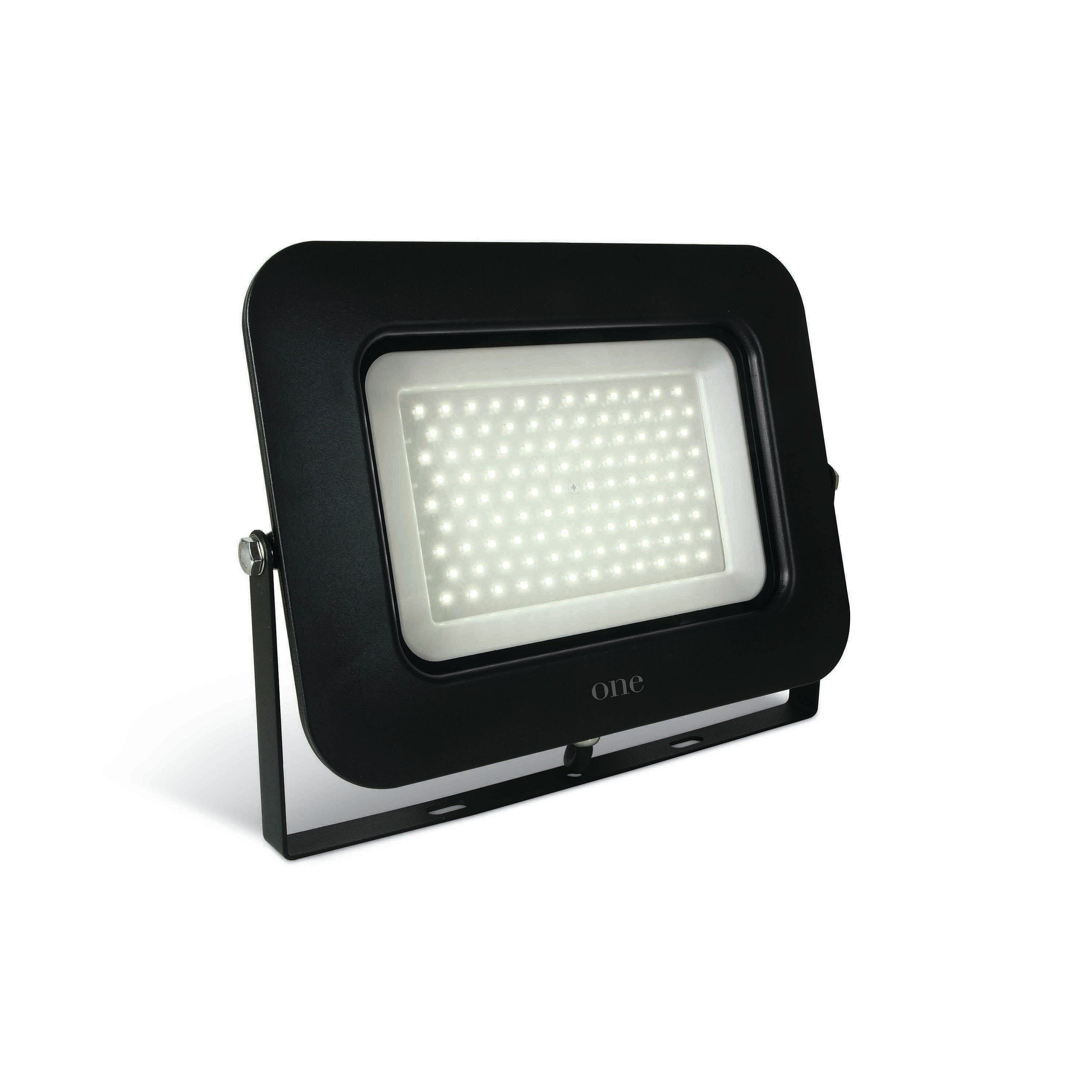 ONE Light AC Floodlights - verstraler - 32 x 3 x 24,5 100W LED incl. - IP65 - zwart | Lichtkoning