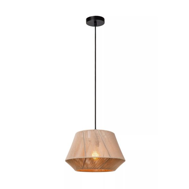 Lucide Jessica - hanglamp - Ø 30 x 154,5 cm - grijs