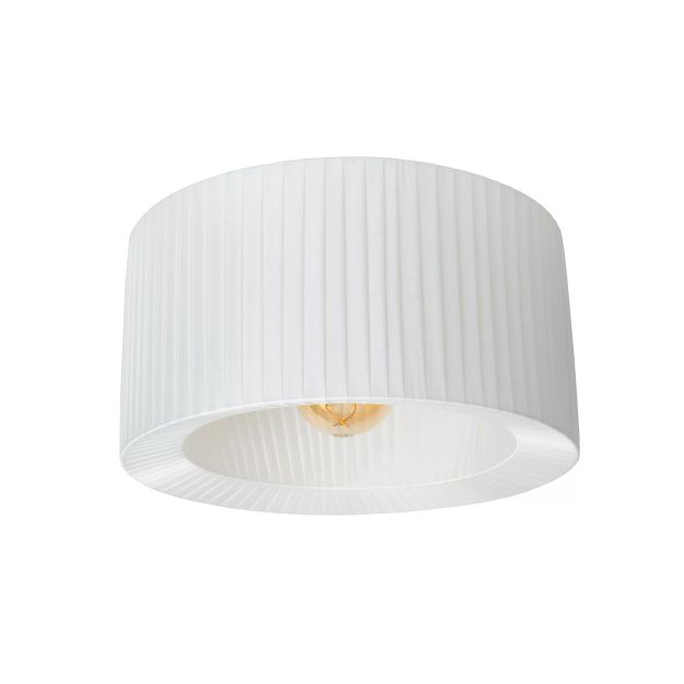 Lucide Fold - plafond verlichting - Ø 40 x 22 cm - wit