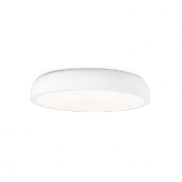 Faro Cocotte - plafondverlichting - Ø 43 x 8 cm - 30W LED incl. - glanzend wit