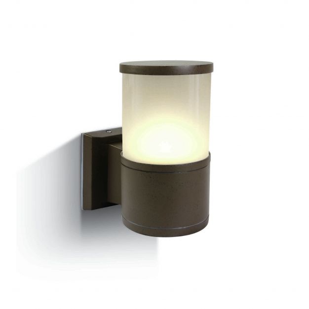 ONE Light E27 Tube Lights - buiten wandverlichting - 10,7 x 21 cm - IP54 - roestbruin