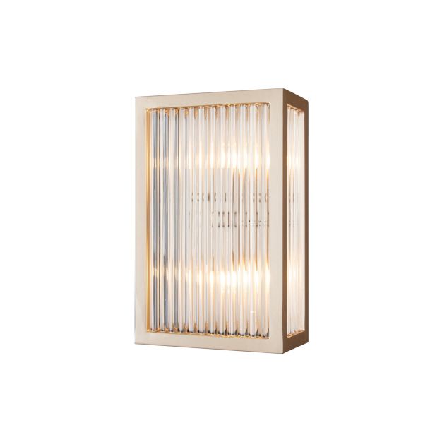 Maxlight Citatel - wandverlichting - 14 x 7,5 x 22 cm - goud