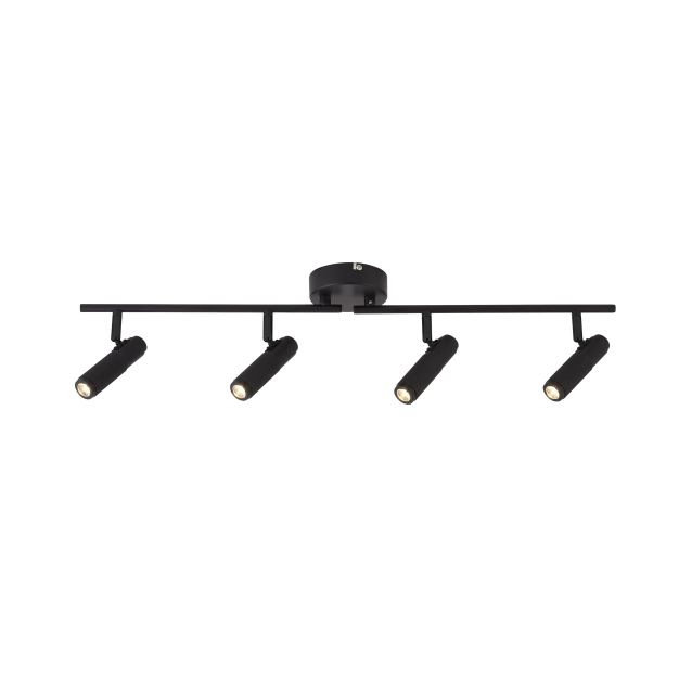 Searchlight Handlebar - opbouwspot 4L - 75,5 x 11 x 18 cm - 10W LED incl. - zwart