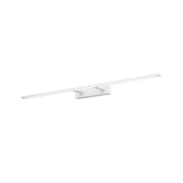 Nova Luce Livia - wandverlichting - 96 x 14 x 6 cm - 30W LED incl. - IP44 - wit