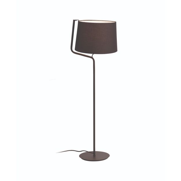 Maxlight Chicago - staanlamp - 155 cm - zwart