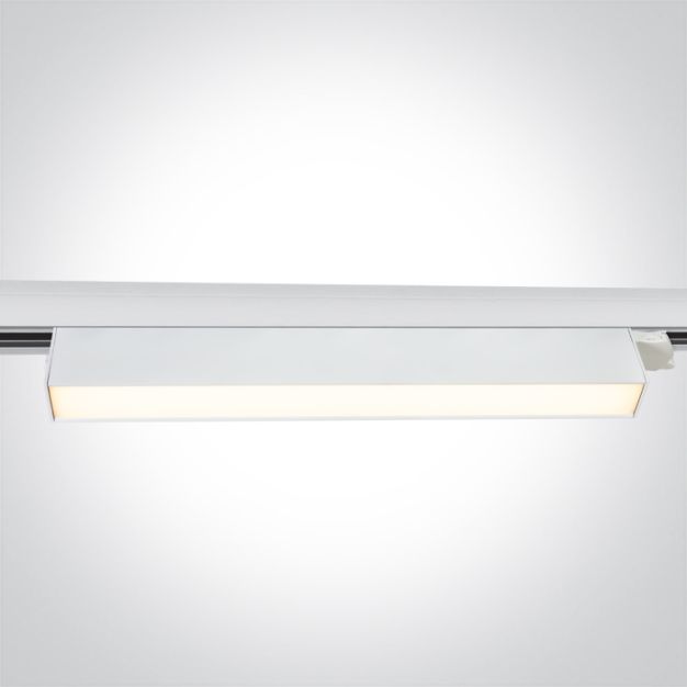 ONE Light Linear Box Lights CCT V - 3-fase railverlichting - 48 x 3,8 x 5,5 cm - 36W LED incl. - wit