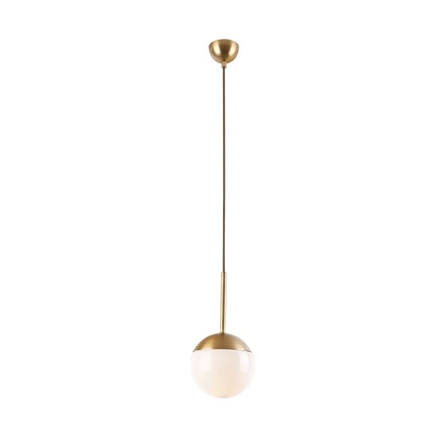 Maxlight Dallas - hanglamp - Ø 14 x 150 cm - goud