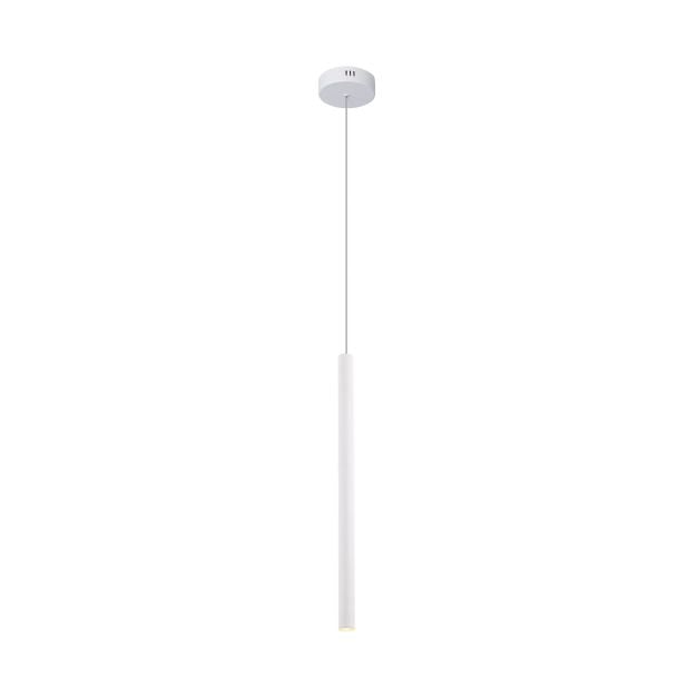 Maxlight Organic - hanglamp - Ø 2,5 x 190 cm - 1W LED incl. - wit