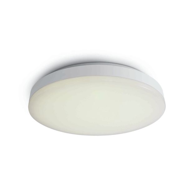 ONE Light LED Slim Plafo - plafondverlichting - Ø 33,5 x 6 cm - 25W LED incl. - wit