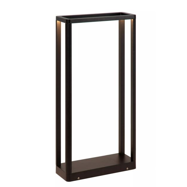 Lucide Narvik - sokkellamp - 23 x 8,6 x 50 cm - 9,2W LED incl. - IP65 - zwart