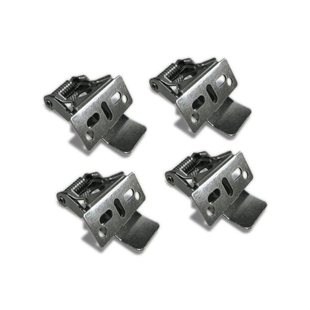 ONE Light - set van 4 - clips voor paneel 50136P - aluminium