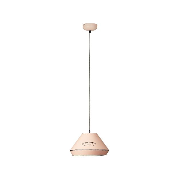 Brilliant Grain - hanglamp - Ø 33 x 126 cm - roze