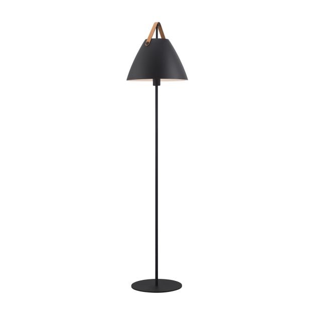 Design for the People Strap - vloerlamp - Ø 36 x 153,7 cm - zwart