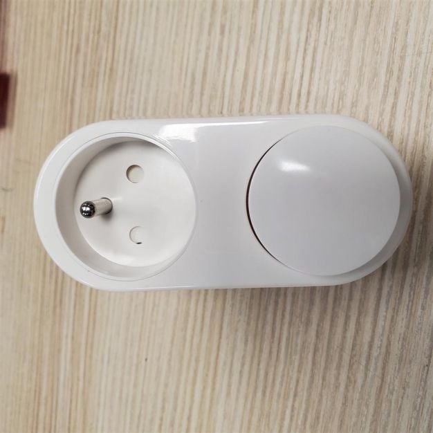 ETH - belgische stekkerdimmer LED - 11 x 5 x 5 cm - wit