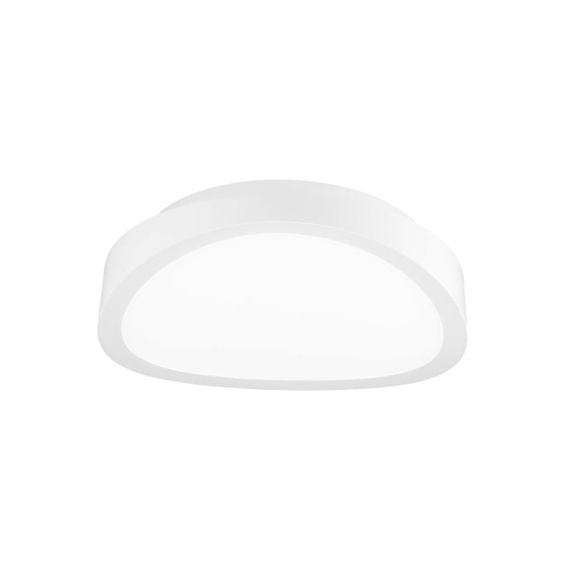 Nova Luce Onda - plafondverlichting - Ø 40 x 11,5 cm - 40W LED incl. - wit