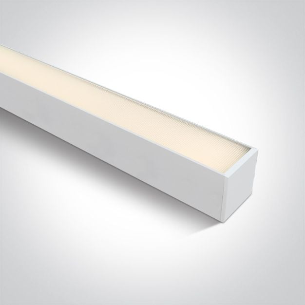 ONE Light LED Linear Profiles - lineair systeem - 150 x 7,5 x 7,5 cm - 50W LED incl. - wit