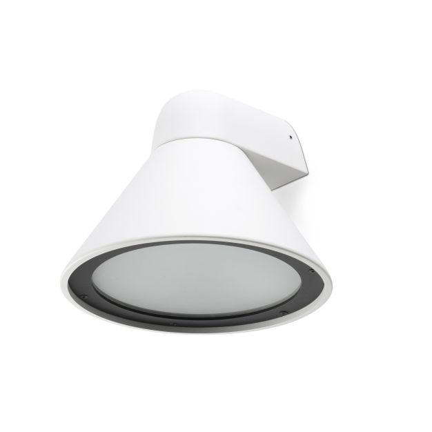 Faro Pals - wandverlichting - 25 x 10 x 26 cm - IP65 - mat wit