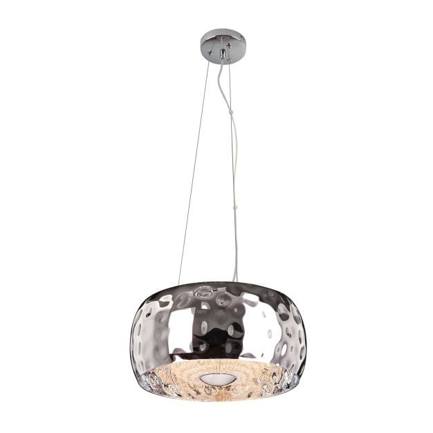 Maxlight Energy - hanglamp - Ø 40 x 147 cm - chroom