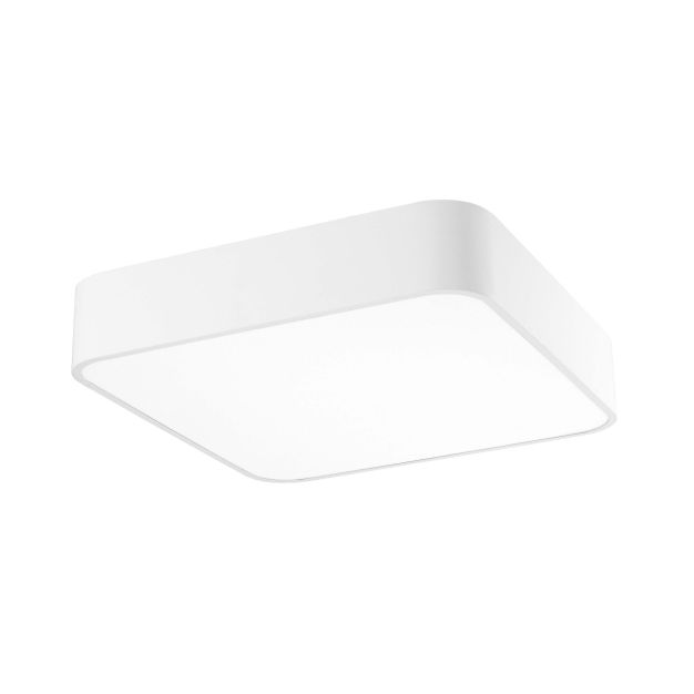 Nova Luce Forma - plafondverlichting - 50 x 50 x 11 cm - 49W LED incl. - witte lichtkleur - wit