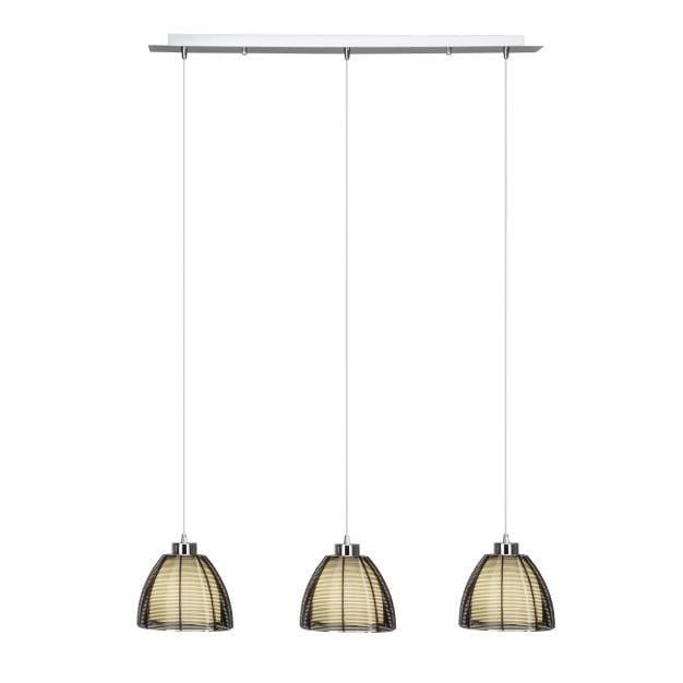 Relax hanglamp 3 - zwart