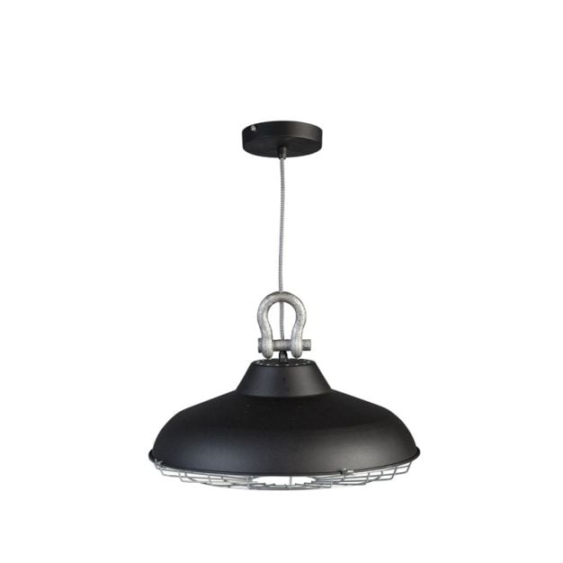 Industry hanglamp - zwart