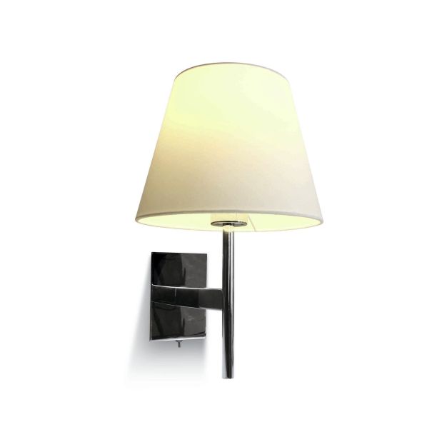 ONE Light Hotel Range - wandverlichting met schakelaar - 22 x 35 cm - chroom