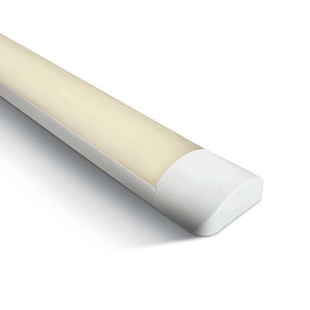 ONE Light LED Linear Range - plafondverlichting - 60 x 8 x 3 cm - 20W LED incl. - wit - warm witte lichtkleur