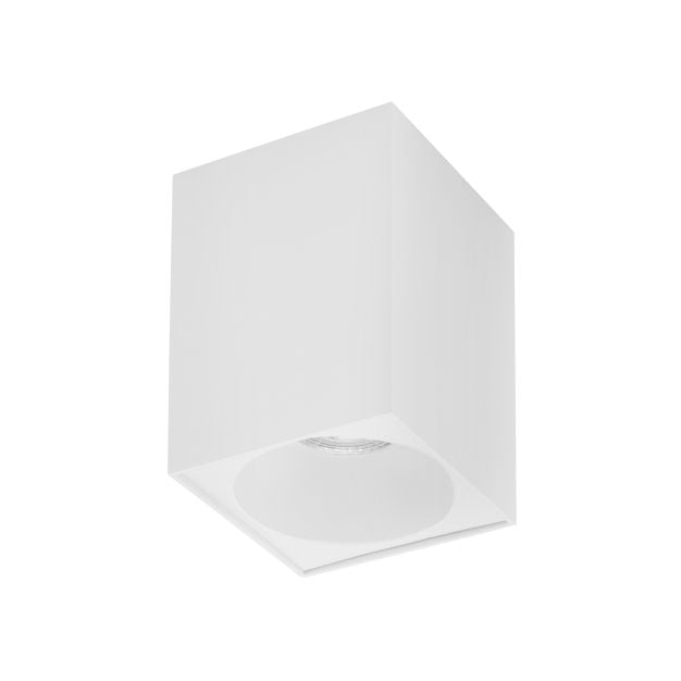 Nova Luce Nido - opbouwspot - 9,5 x 9,5 x 14,5 cm - zandwit