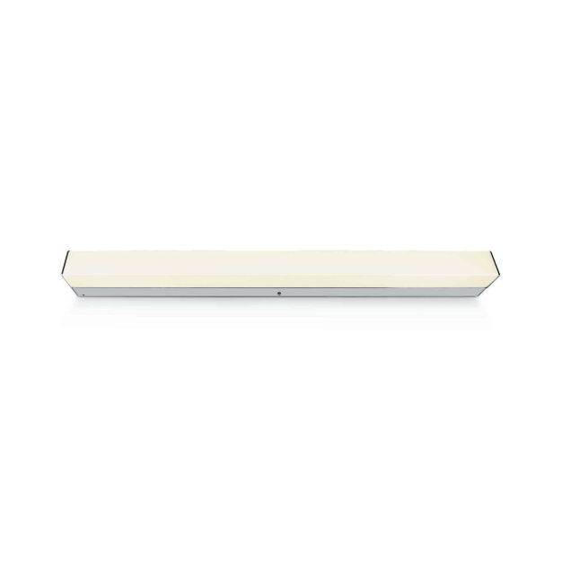 ONE Light Mirror LED Square - spiegellamp - 60 x 4 x 5,8 cm - 15W LED incl. - IP44 - chroom - witte lichtkleur