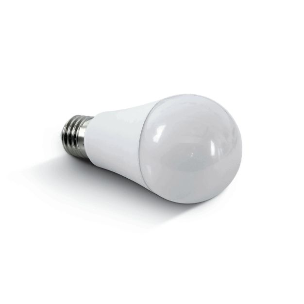 ONE Light A60 Classic LED lamp - Ø 6 x 12 cm - E27 - 10W - niet-dimbaar - 3-stappen CCT (2700K-4000K-6500K)