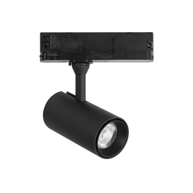 Nova Luce West - 3-fase railspot - 16 x 6 x 18 cm - 20W LED incl. - zandzwart