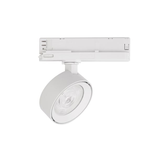 Nova Luce Roler - 3-fase railspot - Ø 9,5 x 15,5 cm - 20W LED incl. - zandwit