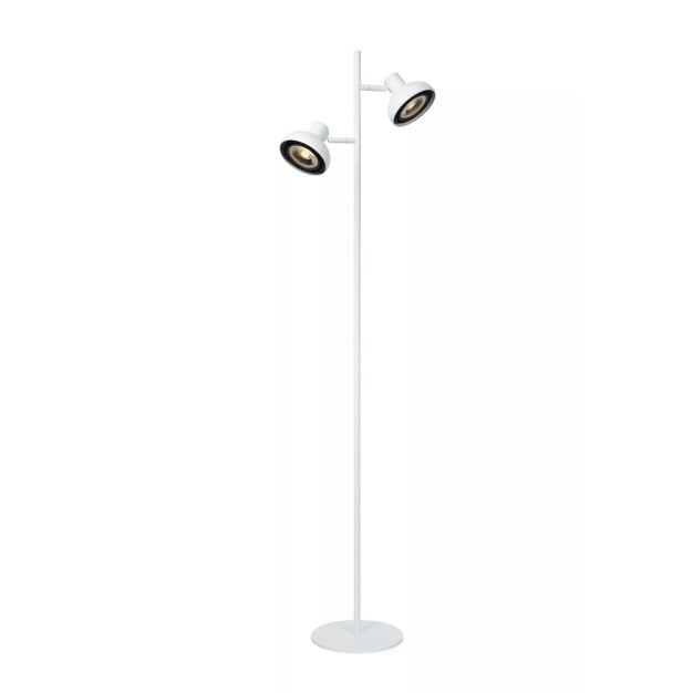 Lucide Sensas - vloerlamp - 30 x 22 x 137,9 cm - wit