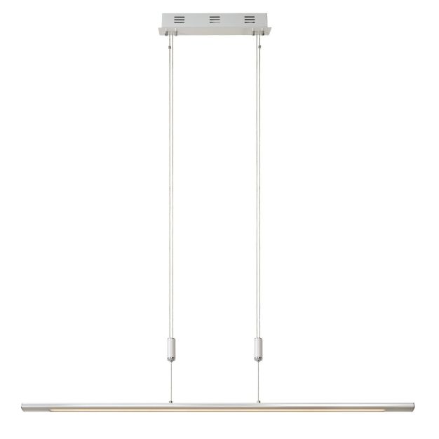 Lucide Kwesti - hanglamp - 110 x 8 x 200 cm - 30W LED incl. - wit