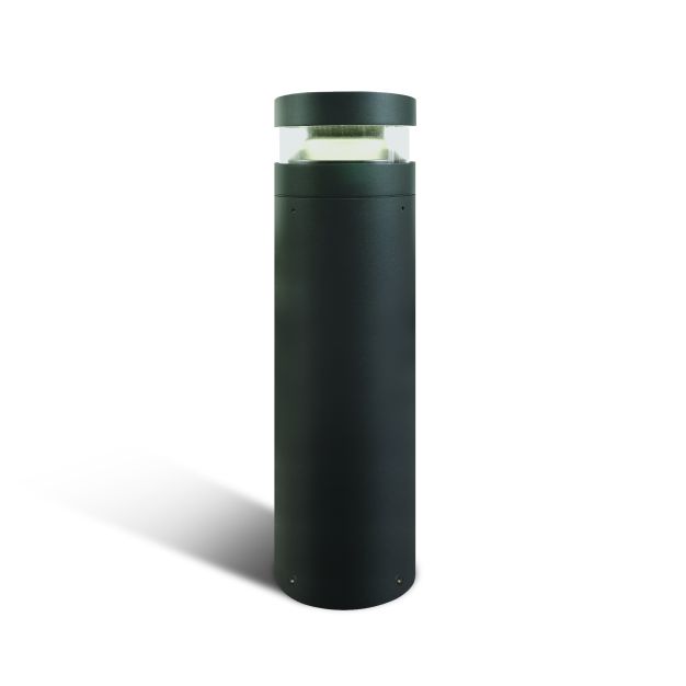 ONE Light Project Bollard - tuinpaal - Ø 16 x 60 cm - 20W LED incl. - IP65 - antraciet - witte lichtkleur