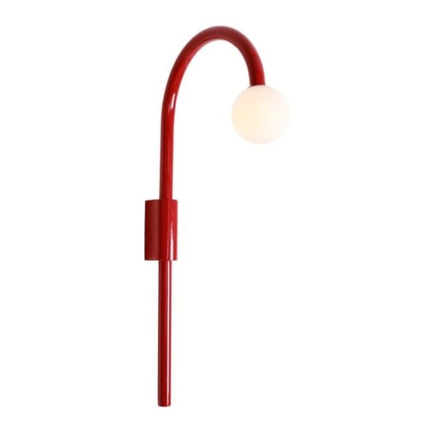 Maxlight Enigma - wandlamp - 30 x 4 x 60 cm - 2W LED incl. - rood