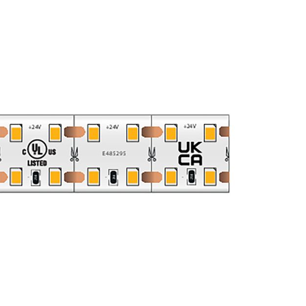 Klus LED strip - 1,8 cm breed, 500cm lengte - 24Vdc - dimbaar - 19,2W per meter - 280 LEDs per meter - IP20