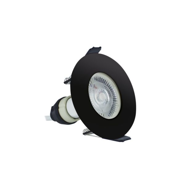 Integral LED Sydney - inbouwspot - Ø 85 mm, Ø 70 mm inbouwmaat -  IP65 - zwart