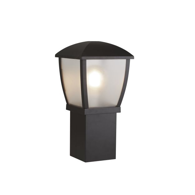 Searchlight Seattle - tuinpaal - 32 x 32 x 45 cm - IP44 - zwart