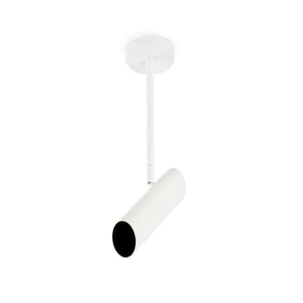 Faro Link - opbouwspot 1L - Ø 5,6 x 46 cm - mat wit