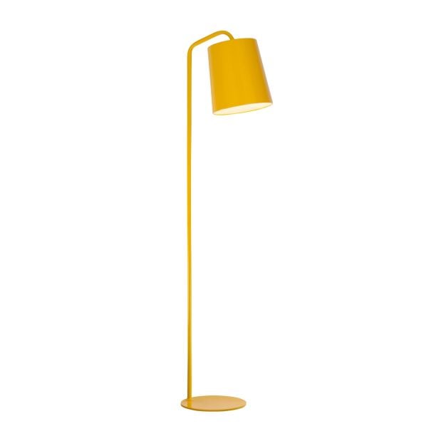 Nova Luce Stabile - staanlamp - 188 cm - geel en wit