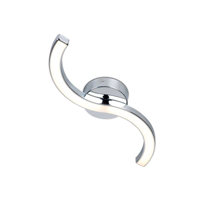 Bezier plafondlamp 1 - chroom