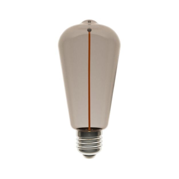 Creative Cables LED filament lamp Magnetic - Ø 6,4 x 14,9 cm - E27 - 2,2W - 1800K - gerookt