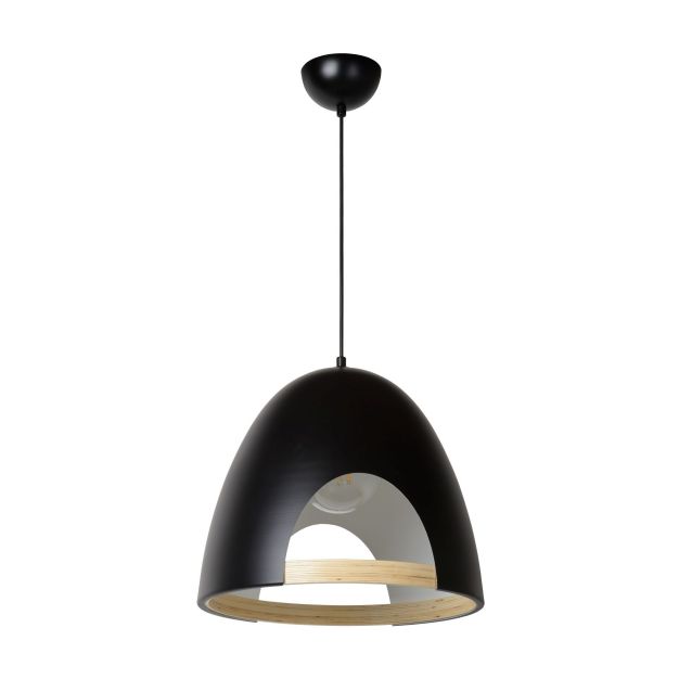 Lucide Gaillon - hanglamp - Ø 39 cm, 166 cm - zwart